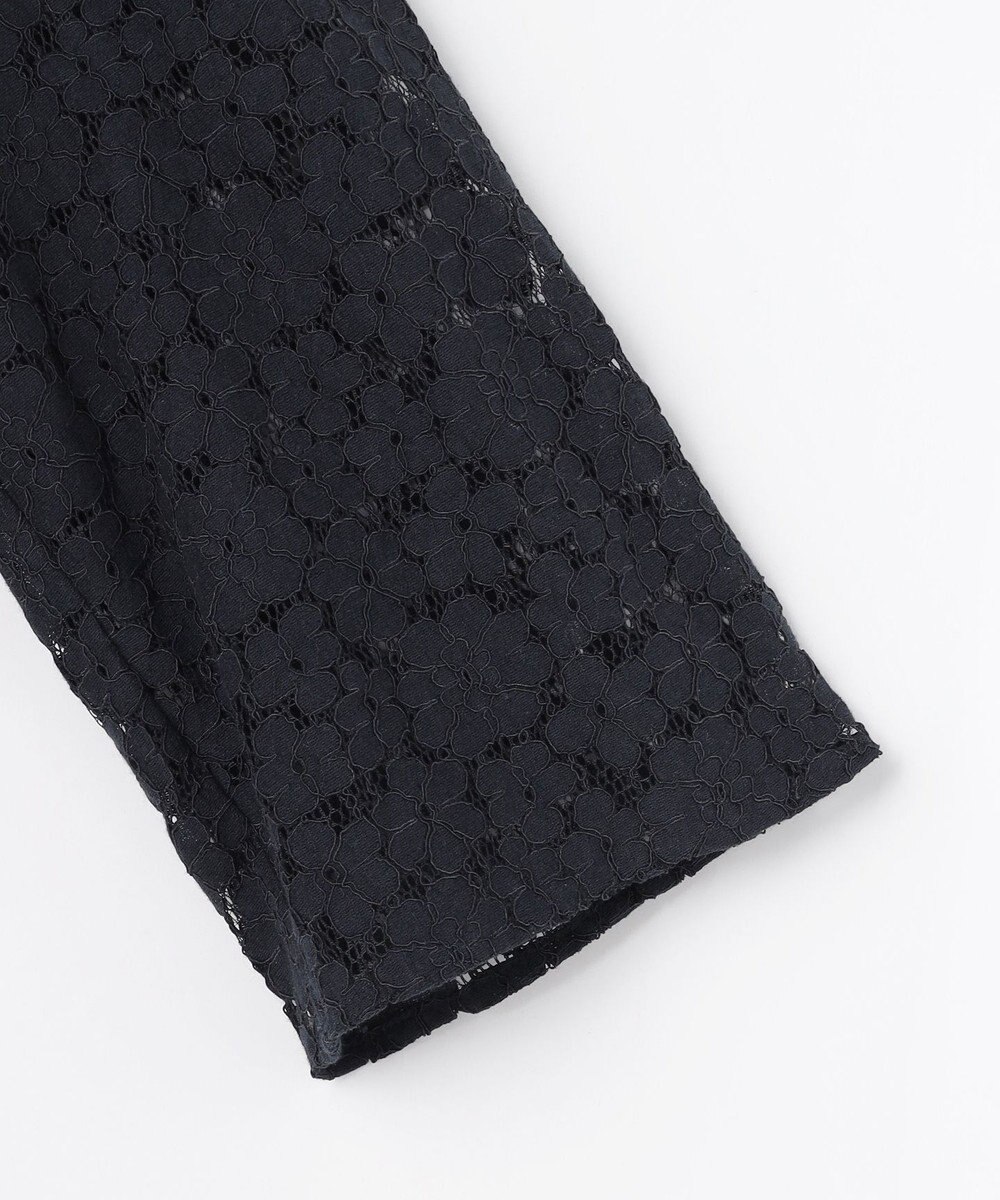 組曲 L 【先行予約・WEB限定】フラワーラッセルレーススタンド襟 ブラウス 