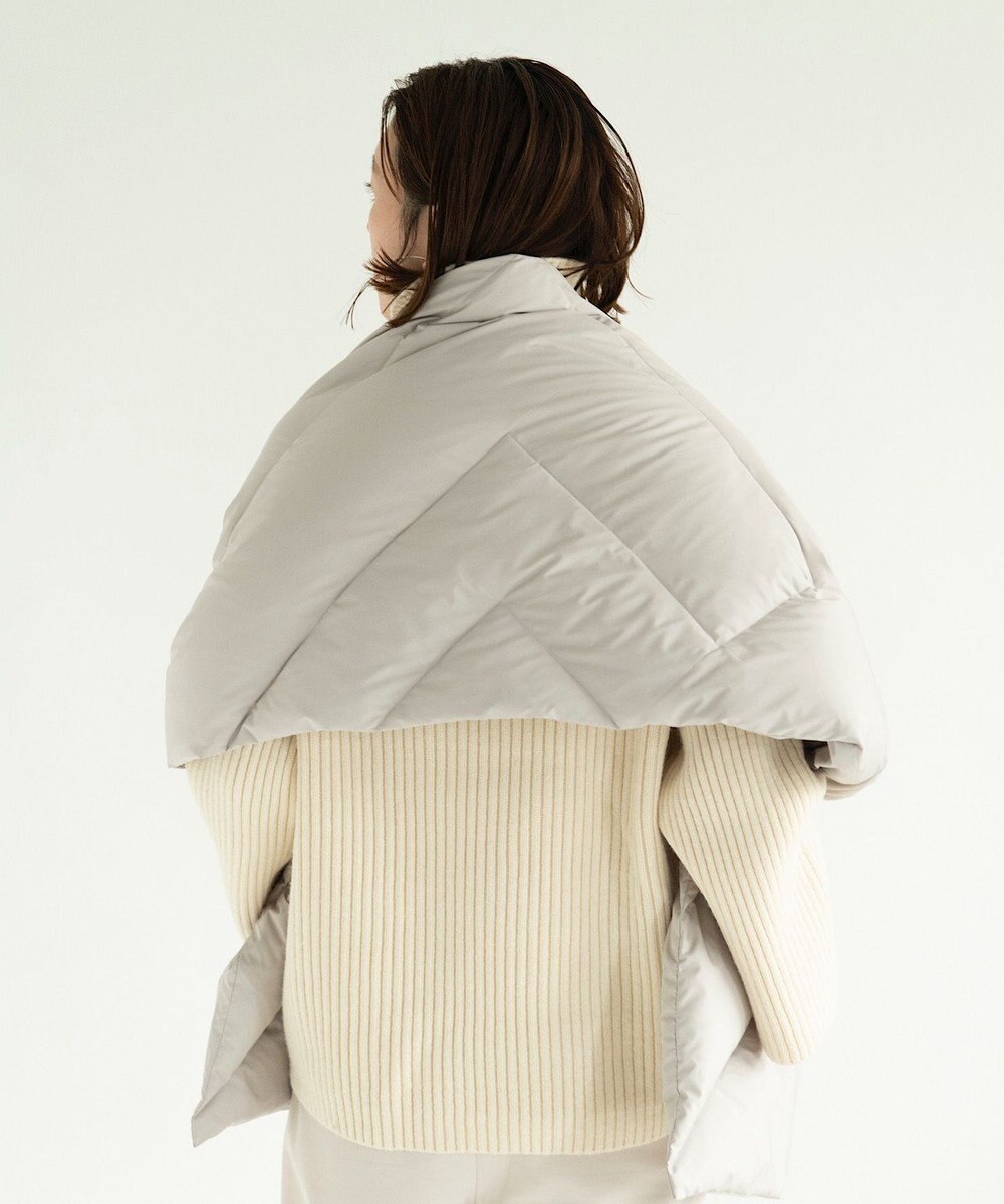 KWD 【日本製/UNISEX】DOWN SHAWL ポーランドホワイトグースダウンショール 