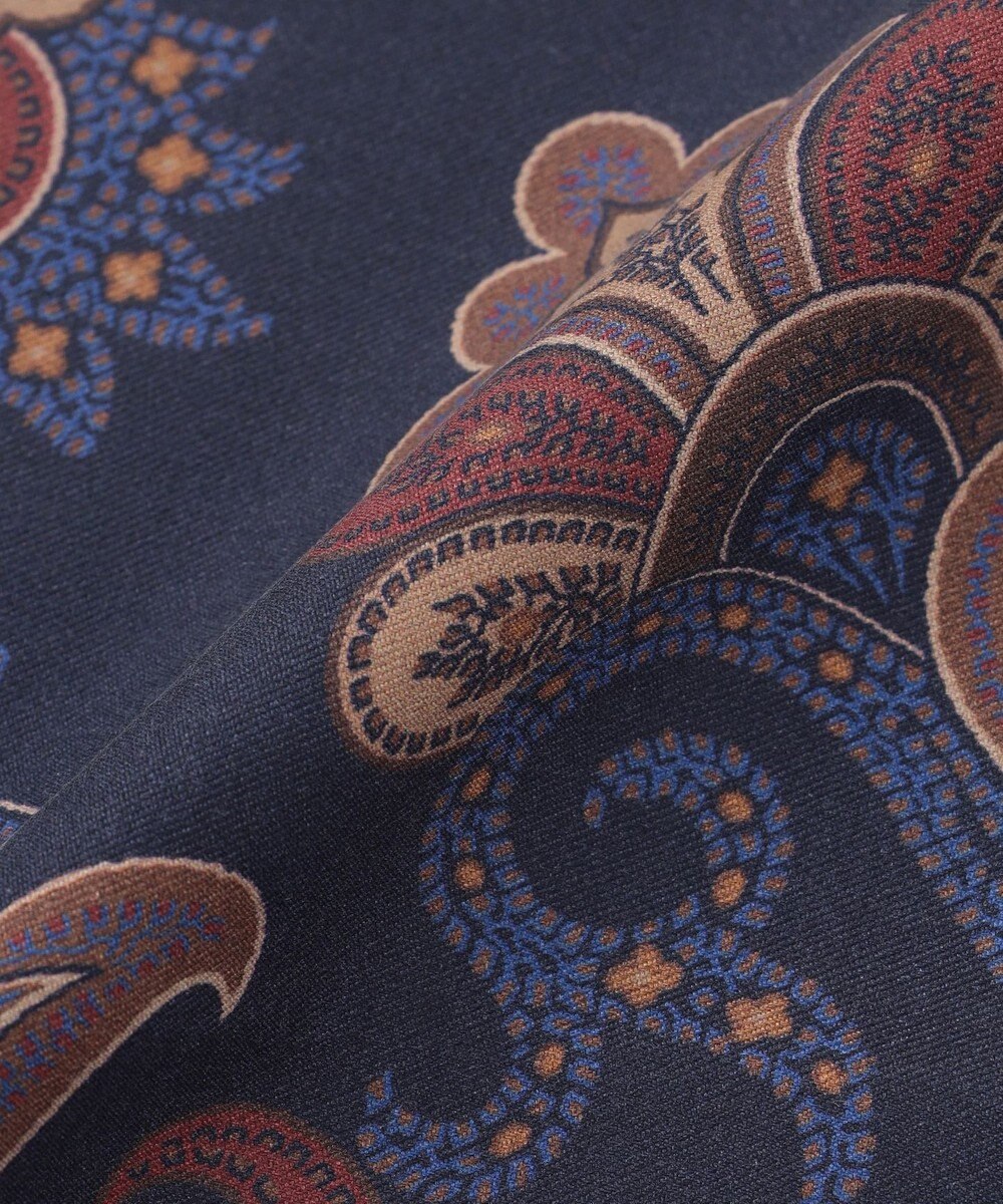 JOSEPH ABBOUD 【イタリア製】ダブルフェイスペイズリー　ストール 