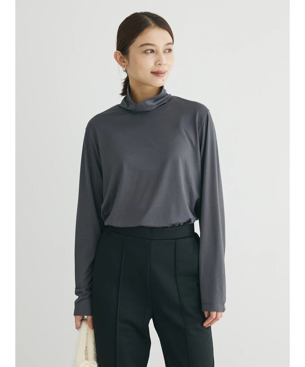 Green Parks 吸湿発熱タートルカットソー 