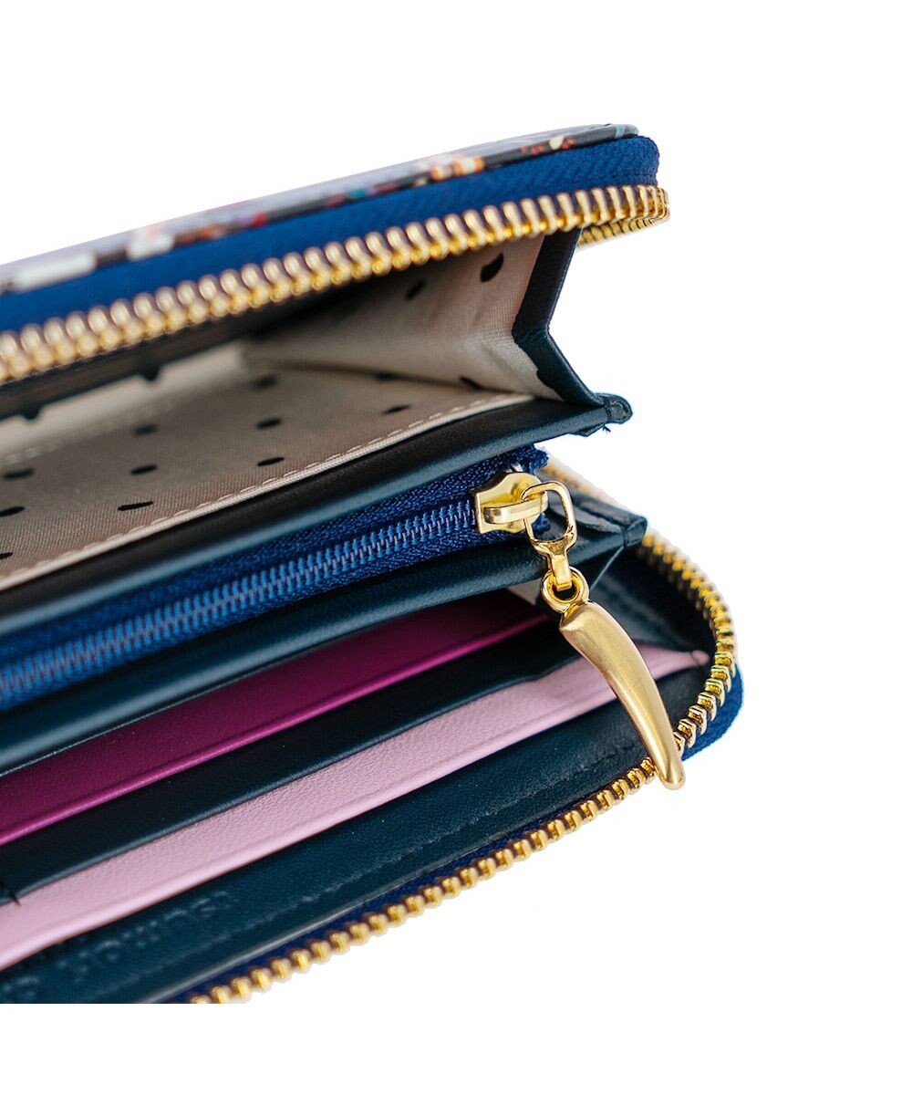 tsumori chisato CARRY ガーデンゴルフクラブ ラウンドファスナー長財布 