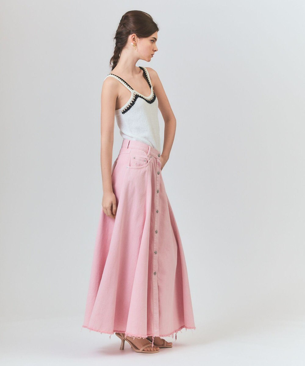 GRACE CONTINENTAL サーキュラーデニムスカート 