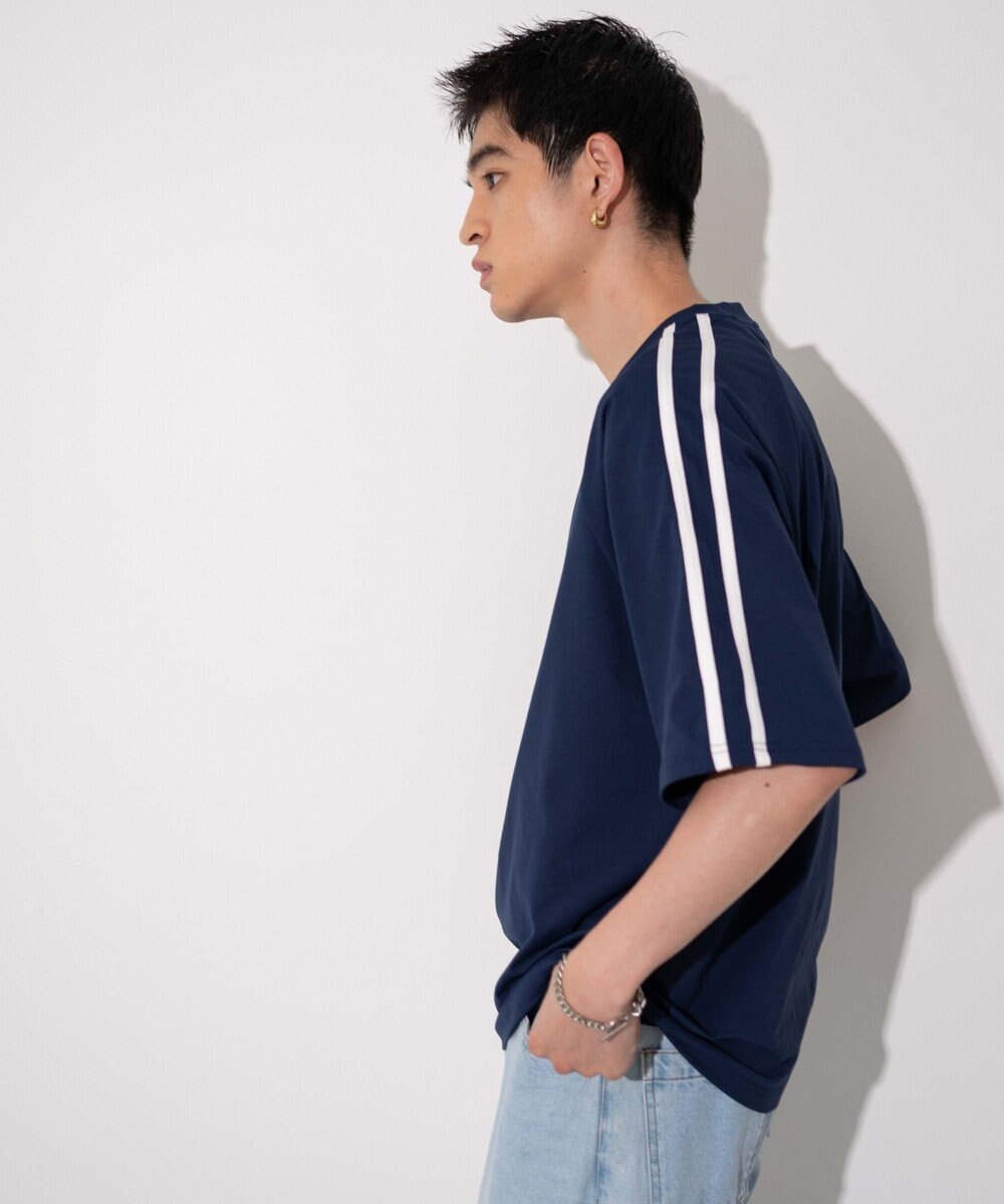 WEGO 【ユニセックス着用ITEM/MLサイズ展開】ゲームロゴスリーブラインT 