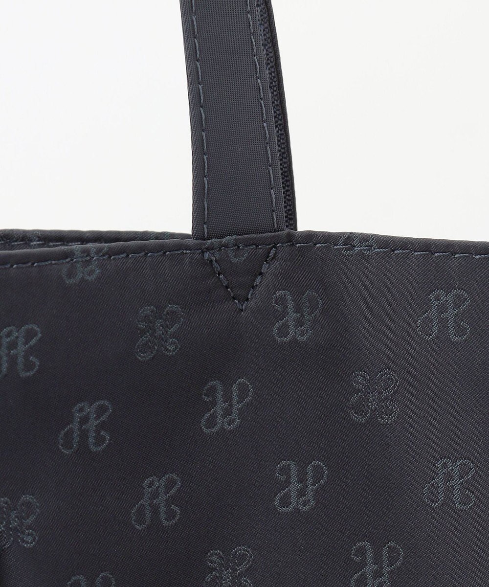 J.PRESS LADIES 【ポケッタブル】ジャカード トート バッグ 