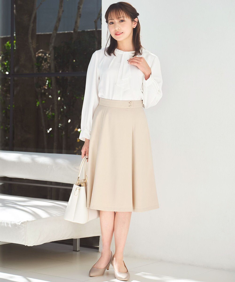 ANY SIS S 【低身長企画】ライトドビー スカート 