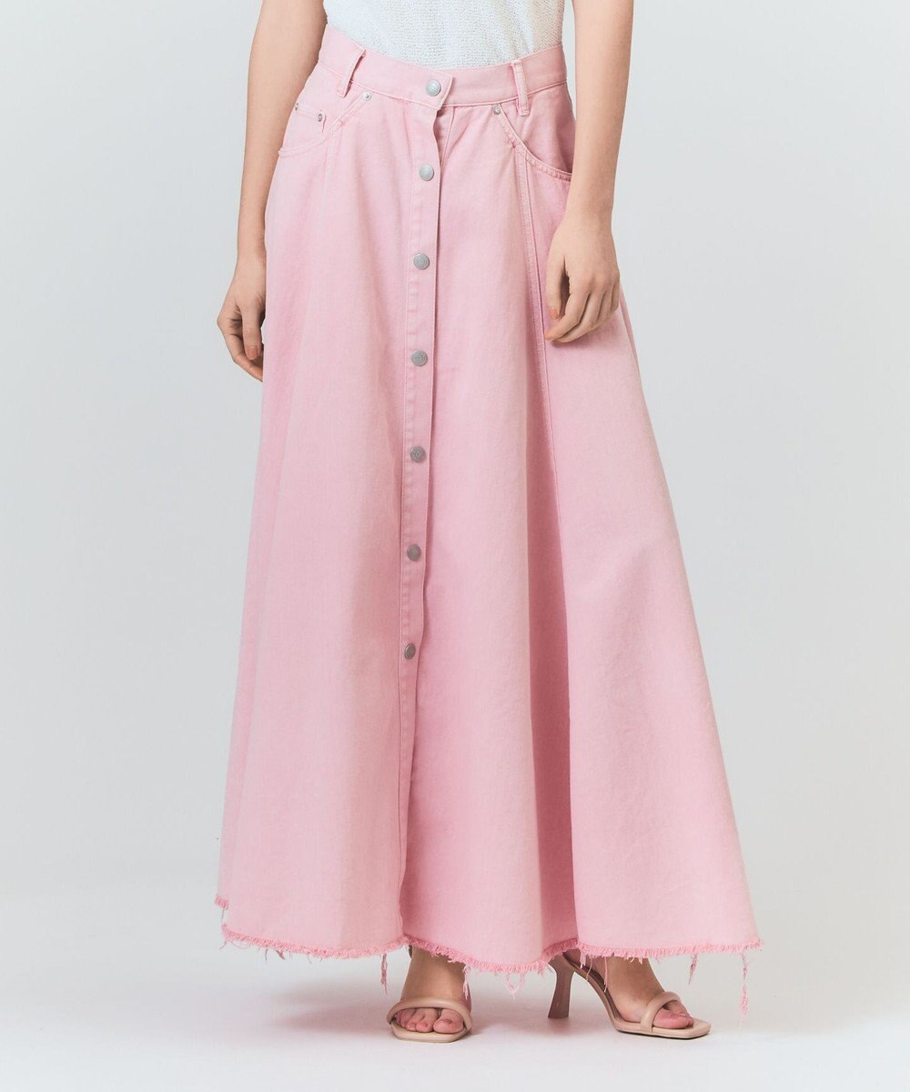 GRACE CONTINENTAL サーキュラーデニムスカート 