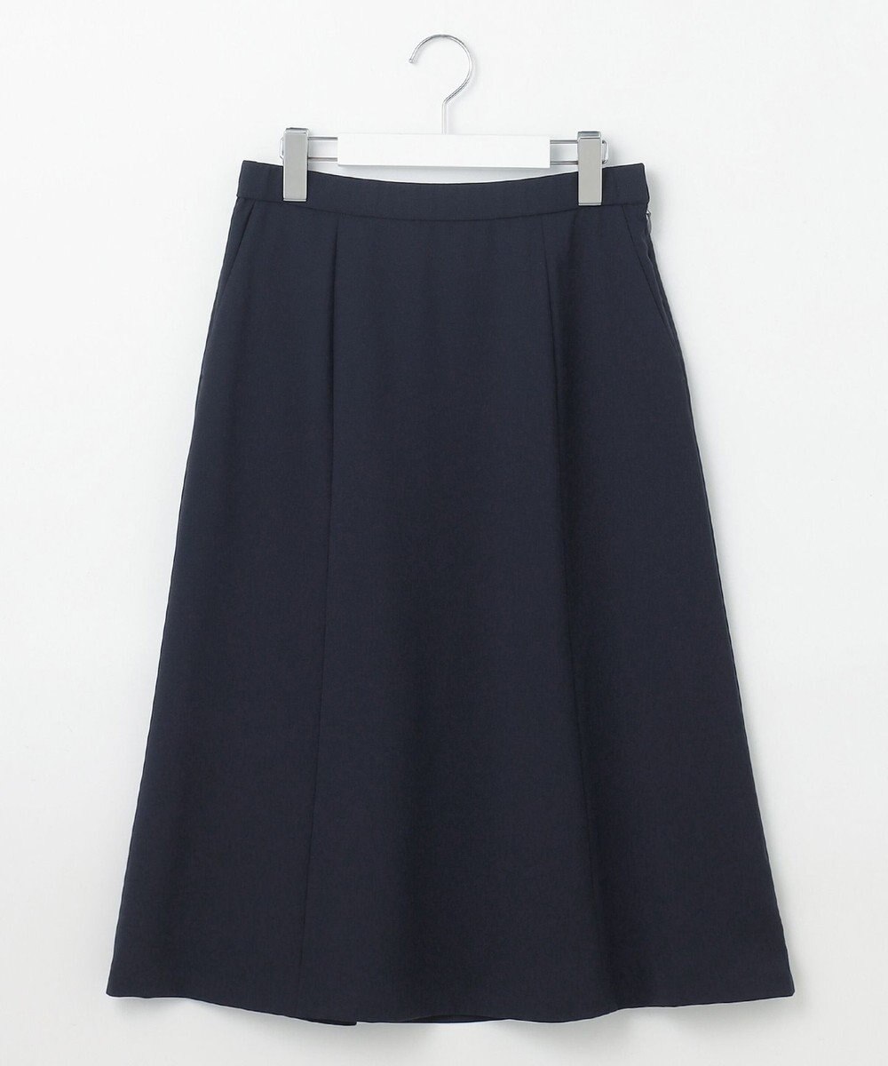 自由区 【セットアップ対応・UVカット・接触冷感・洗える】ライトストレッチフレア スカート 