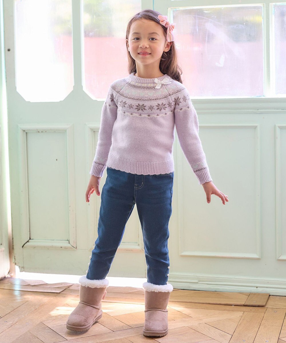 ANY KIDS 7days ドリームストレッチ 裏起毛 パンツ 