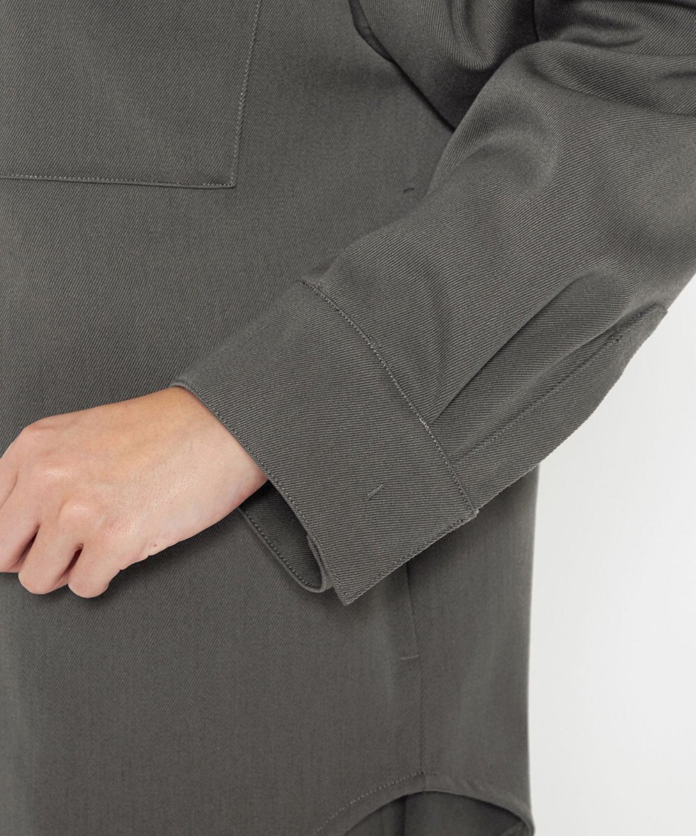 uncrave 【UNISEXあり】ギャバジン シャツ（uncrave WHITE） 