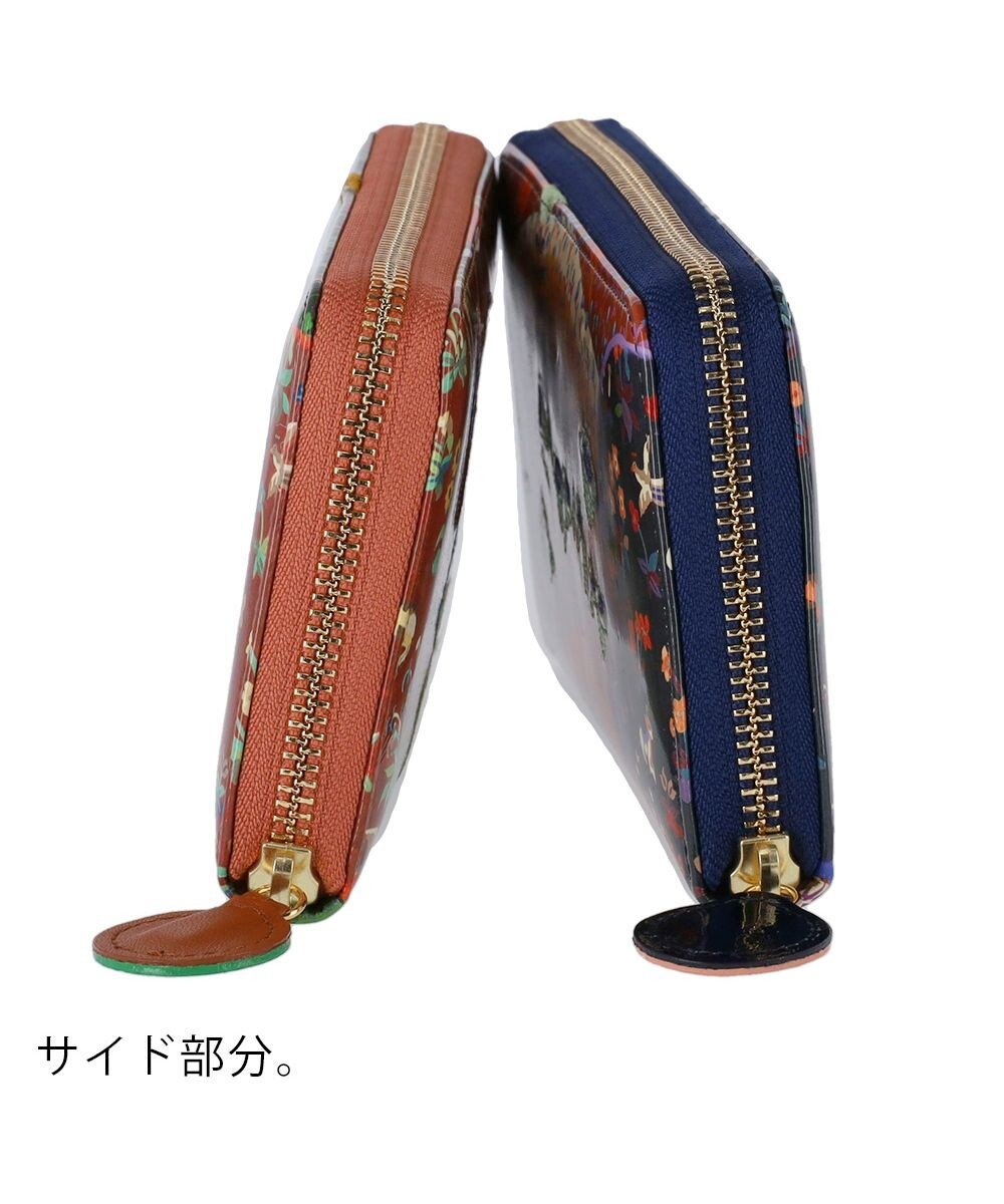 tsumori chisato CARRY ガーデンゴルフクラブ ラウンドファスナー長財布 