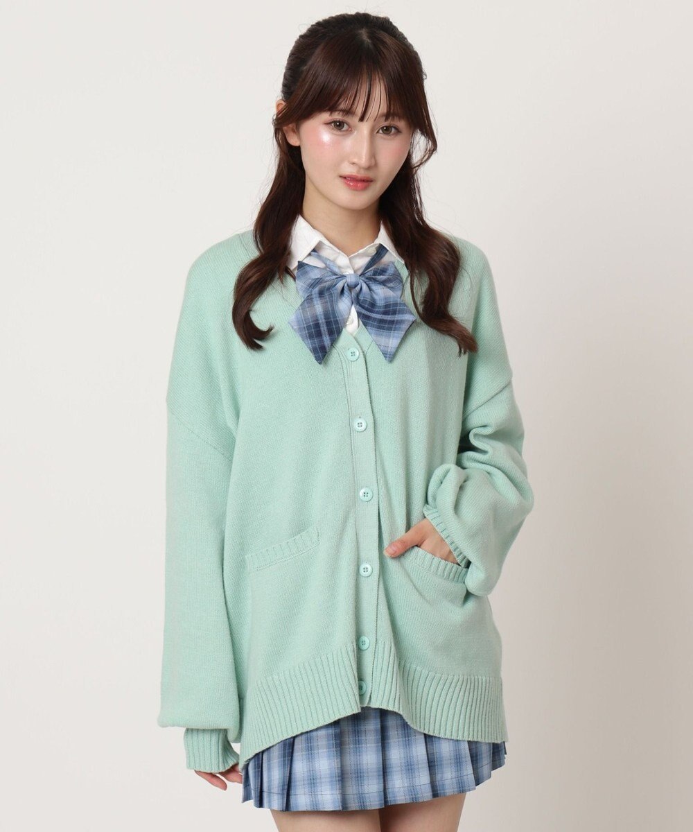 WEGO 【SCHOOL ITEM】ニットカーディガン 