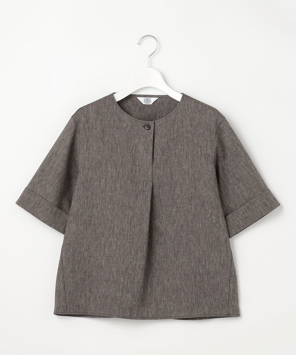 J.PRESS LADIES S リネンバイオシャンブレー ブラウス 