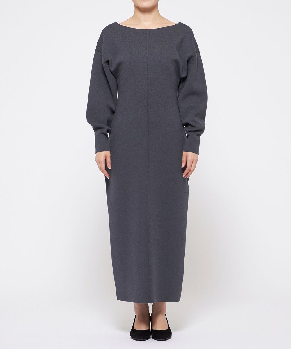 uncrave シルキーニット ワンピース（uncrave WHITE） 