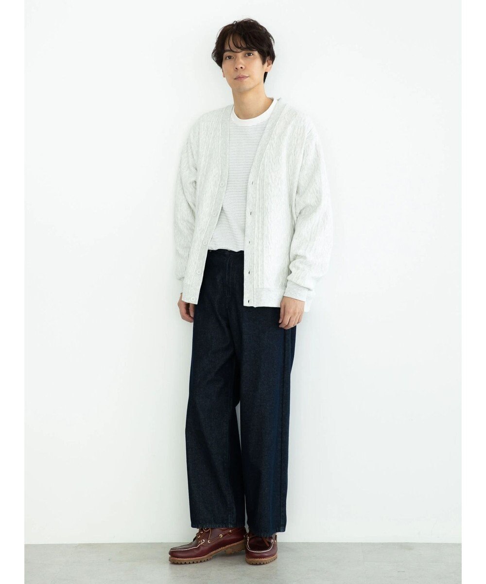 CRAFT STANDARD BOUTIQUE ケーブル柄カットカーディガン2 