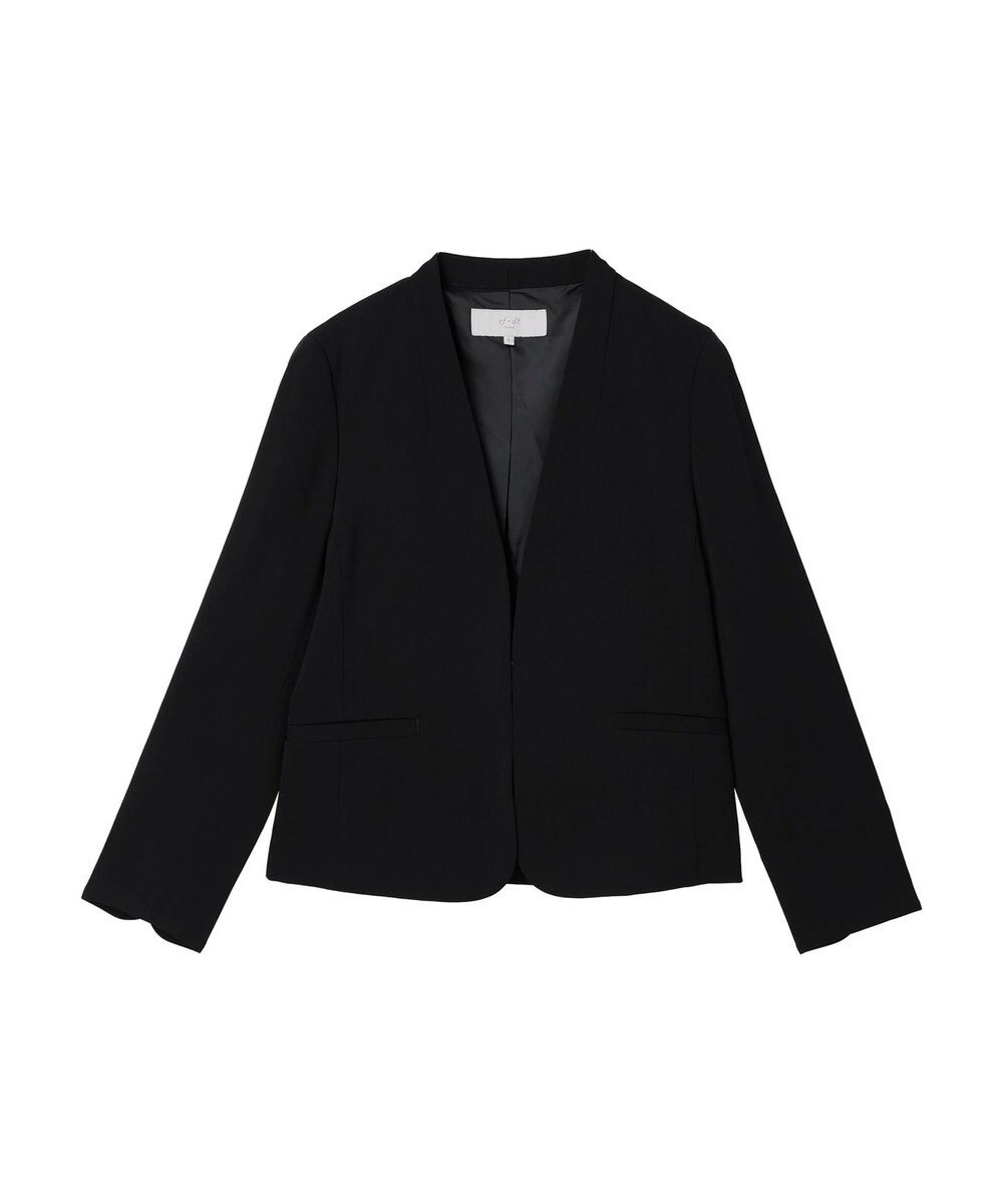 Green Parks ｅｆ－ｄｅ　ストレッチツイルカラーレスジャケット 