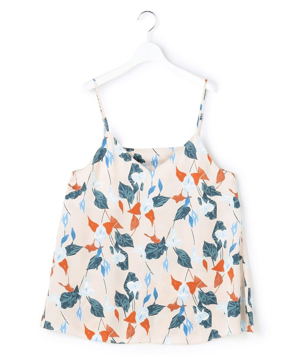 23区 【先行予約】カラーリリープリント キャミソールブラウス 