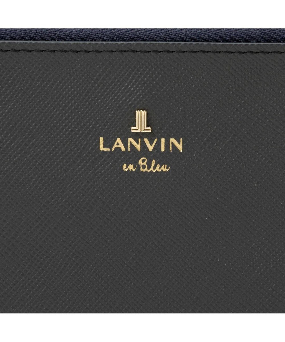 LANVIN en Bleu リュクサンブール Lファスナー長財布 