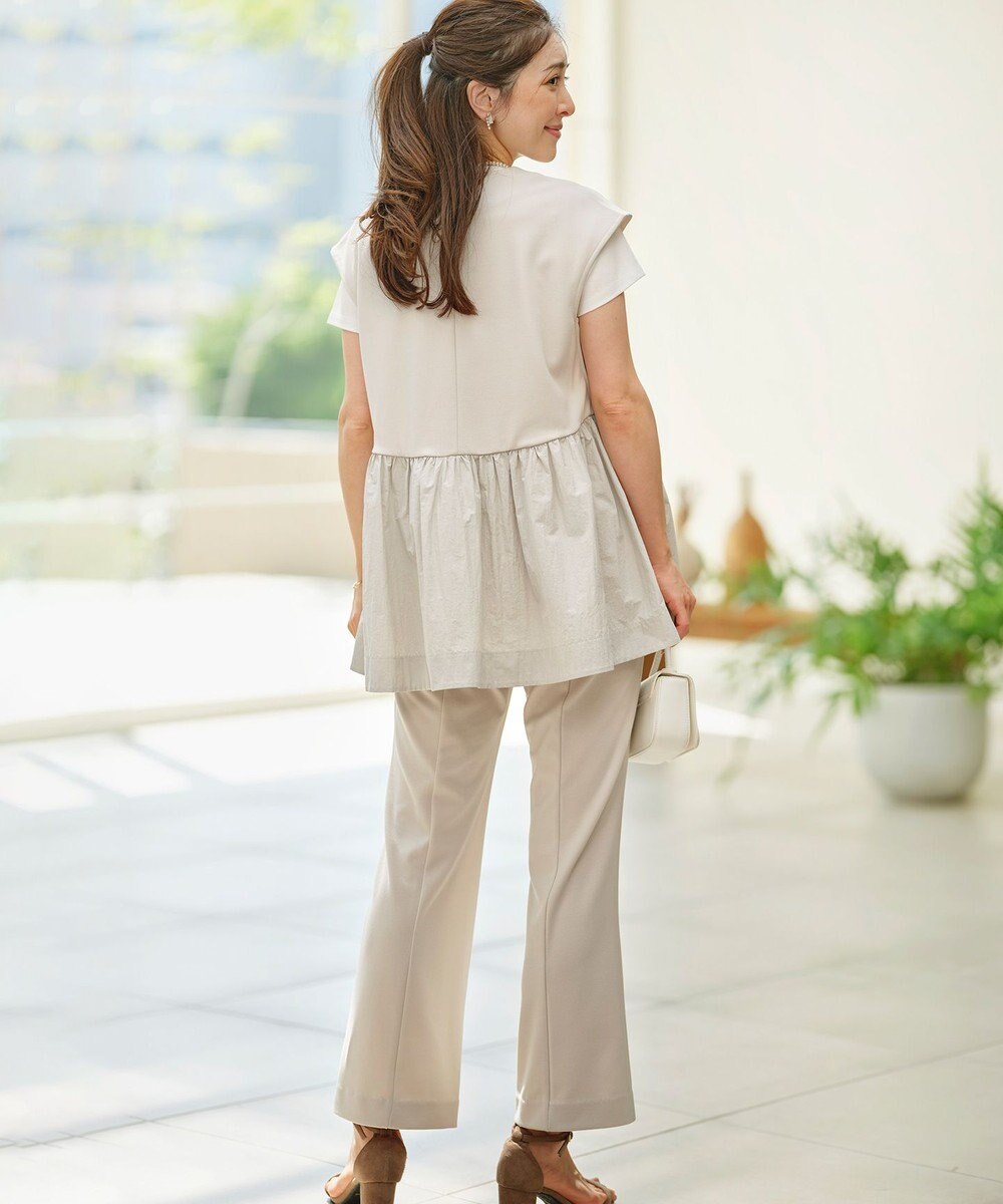 組曲 S 【接触冷感・吸湿・UVカット】ジョーゼットジャージー ジレ 