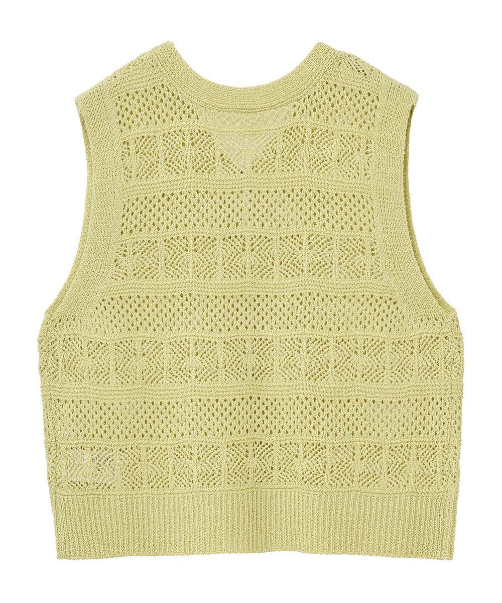 AMERICAN HOLIC 【前後2WAY】レース編みニットベスト 