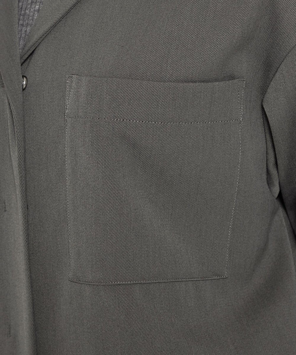 uncrave 【UNISEXあり】ギャバジン シャツ（uncrave WHITE） 