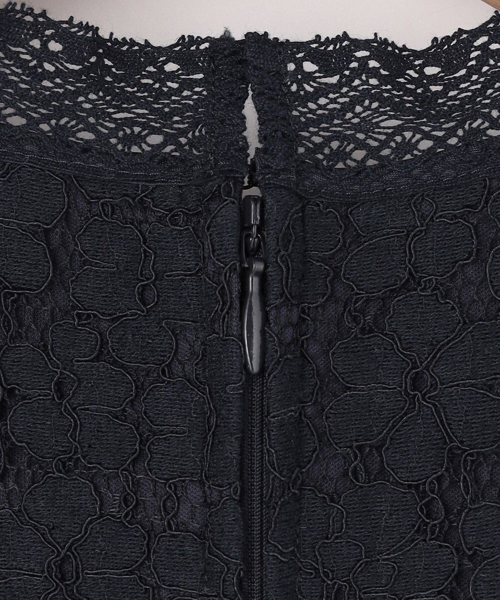 組曲 L 【先行予約・WEB限定】フラワーラッセルレーススタンド襟 ブラウス 