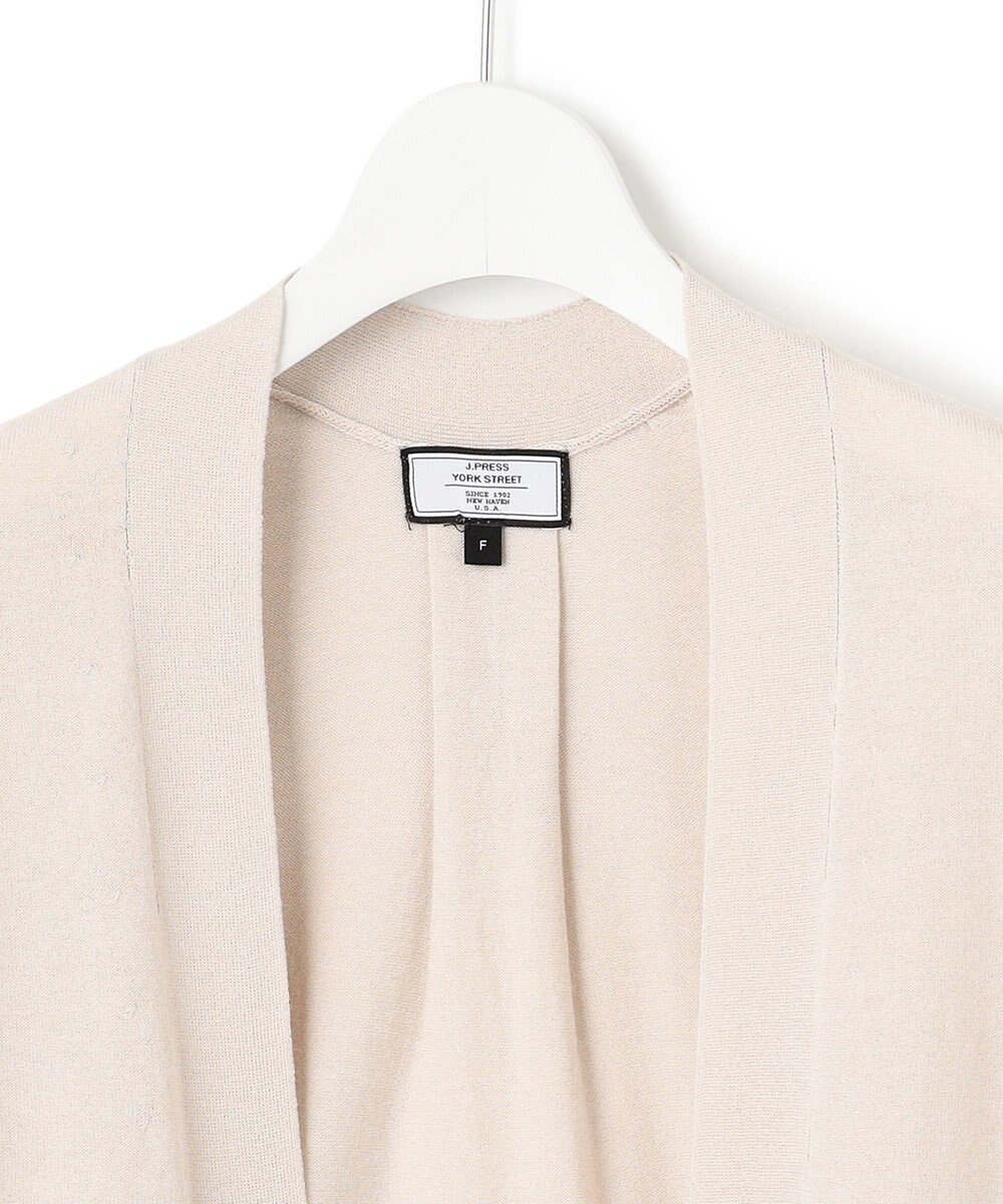 J.PRESS YORK STREET 【WOMEN】シアーカーディガン 