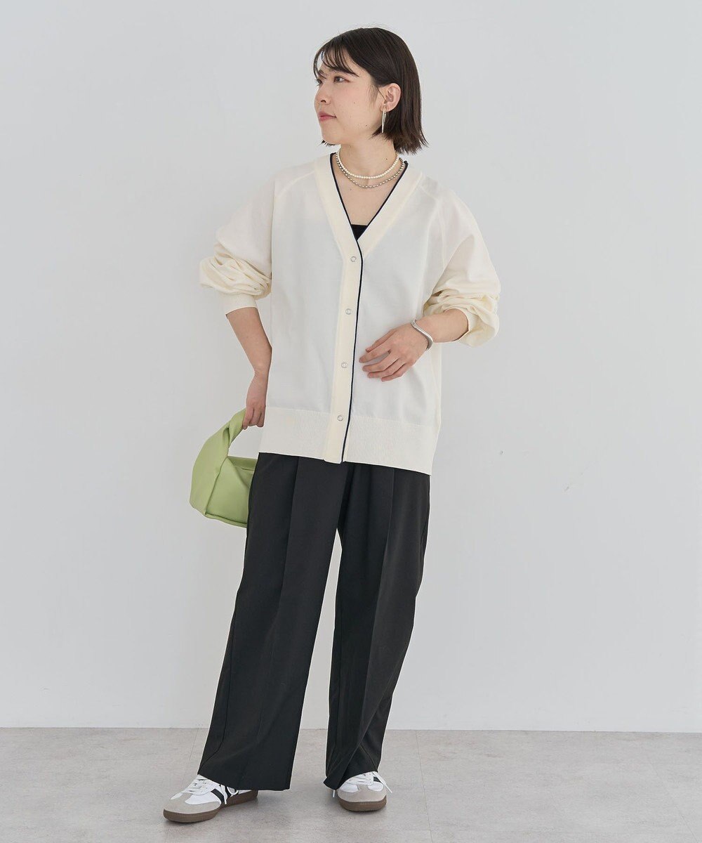 Green Parks スポンディッシュＶネックカーディガン 