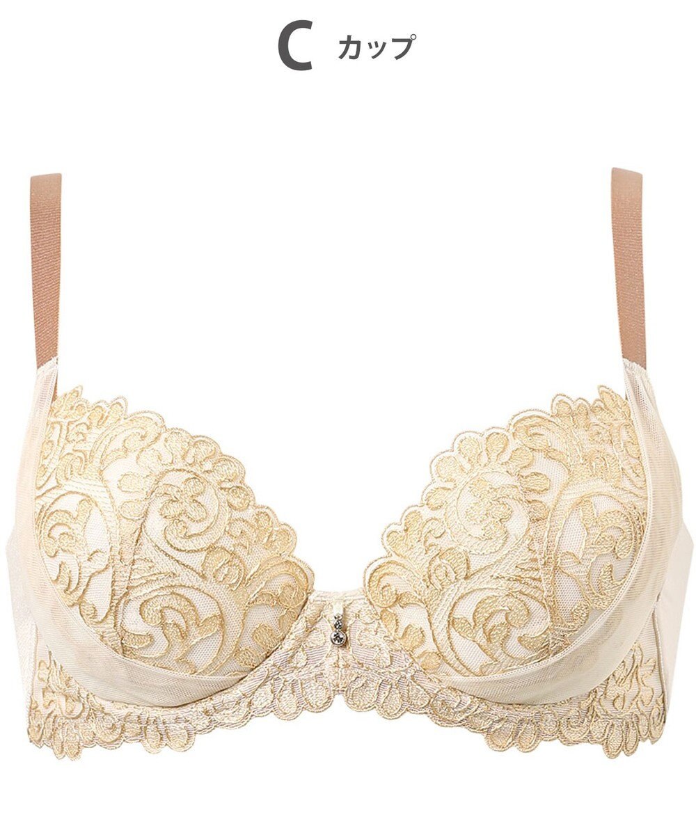 Wing ブラジャー バストを高い位置でキープ 谷間メイク 着やせシルエット 【8000シリーズ】 Gカップまで対応 大きいサイズ PB8000 ウイング／ワコール 