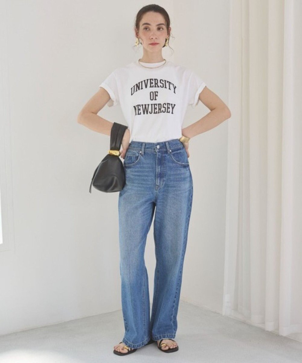 WEGO 【ANGIE VINTAGE】カレッジロゴプリントTee 