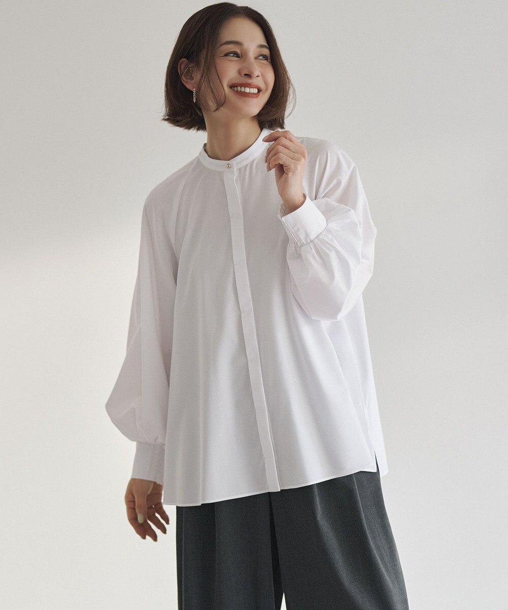 UNFILO 【取り外し可能なボウタイ付き/セレモニー】2WAY ボウタイブラウス 