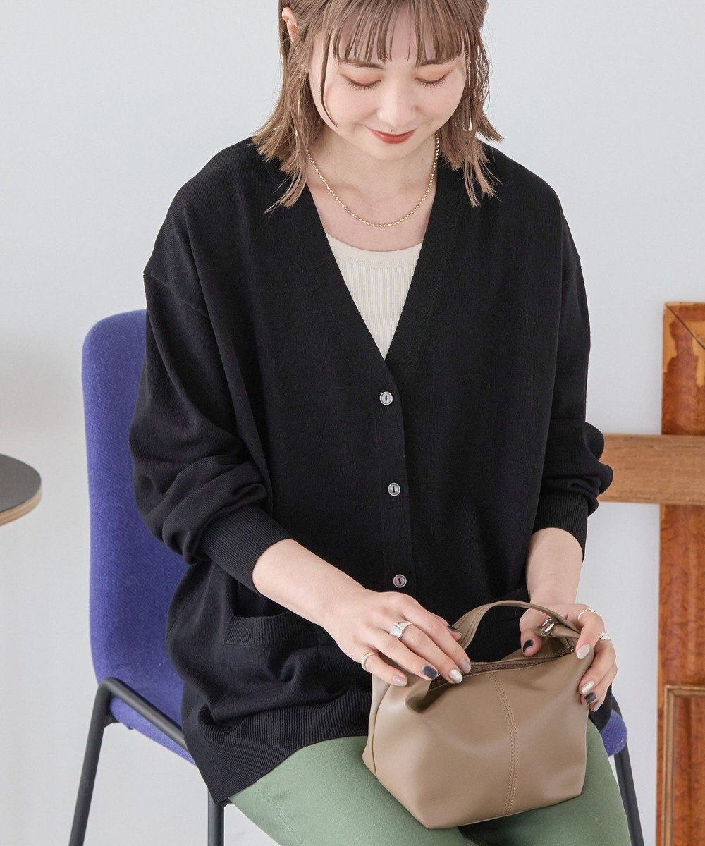 AMERICAN HOLIC Ｖネックポケット付きカーディガン 