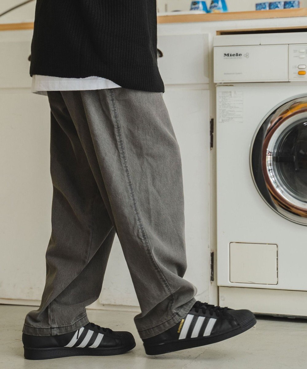 WEGO デニムイージーワイドパンツ 