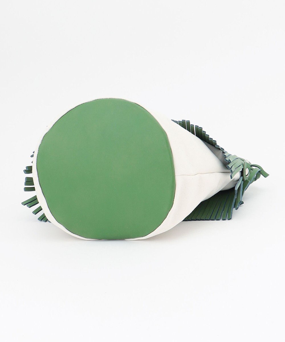 23区 【STORY7月号掲載】MARCO MASI レザーキャンバスコンビ ショルダーバッグ 