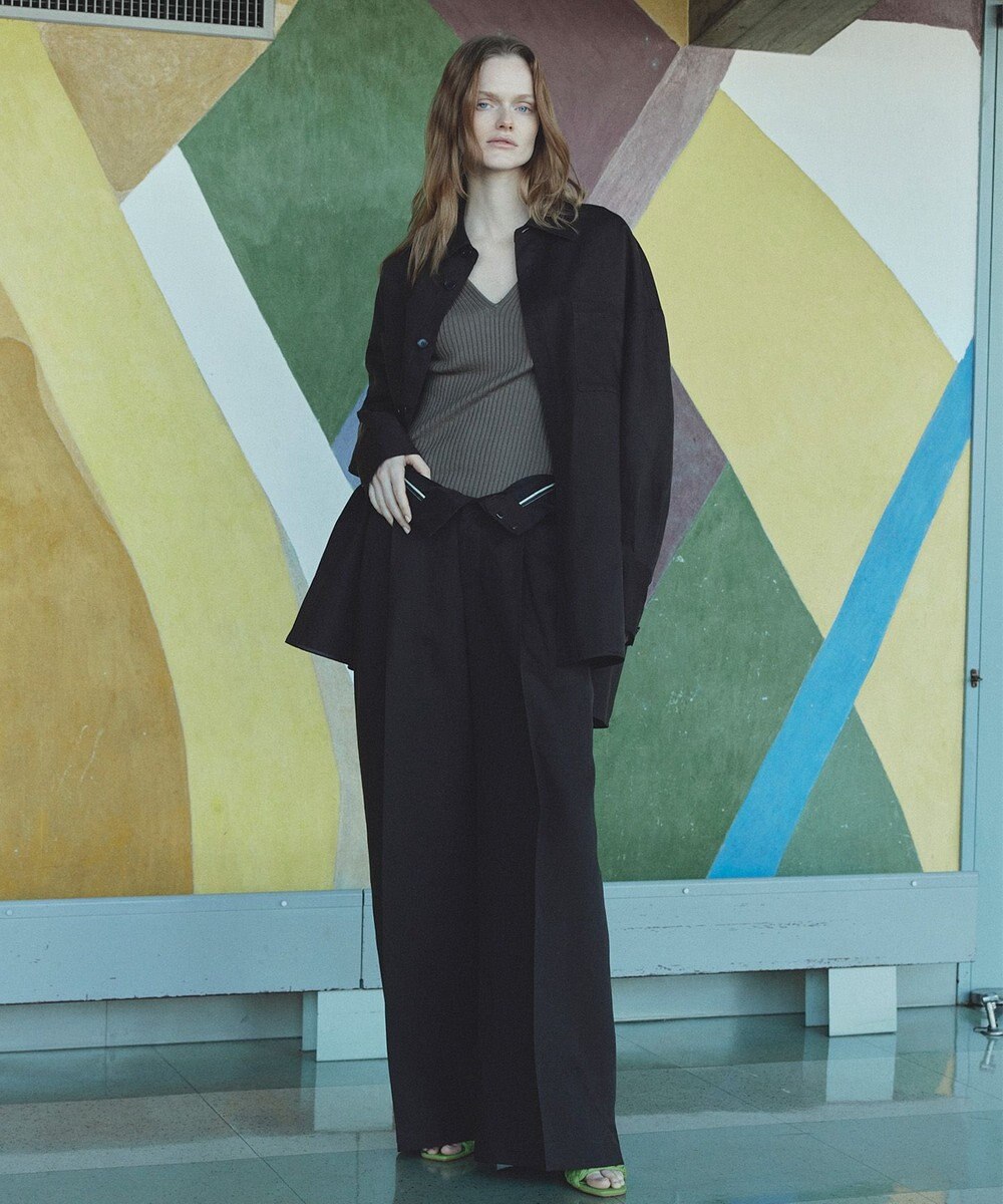 uncrave リヨセルライトリネン BIGシャツ 