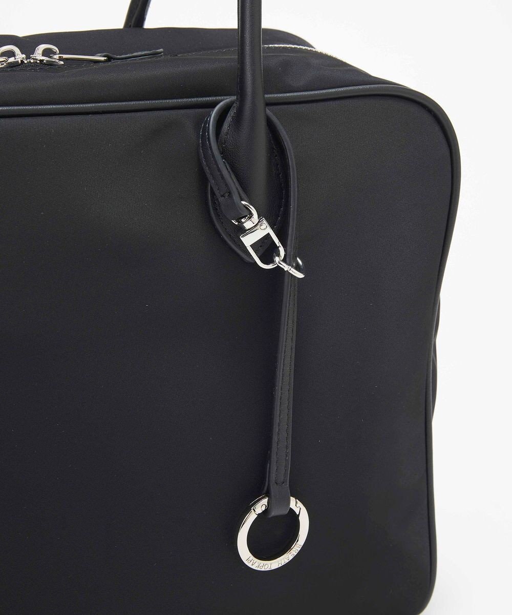 TOPKAPI 【Breath TOPKAPI】PRIM プリム ナイロン ラウンドスクエア ボストン トートバッグ チャーム付き　A4 / 軽量 