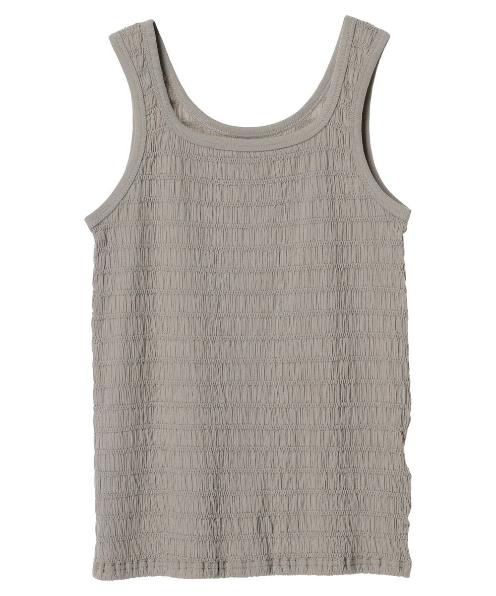 earth music&ecology シャーリングタンクトップ 