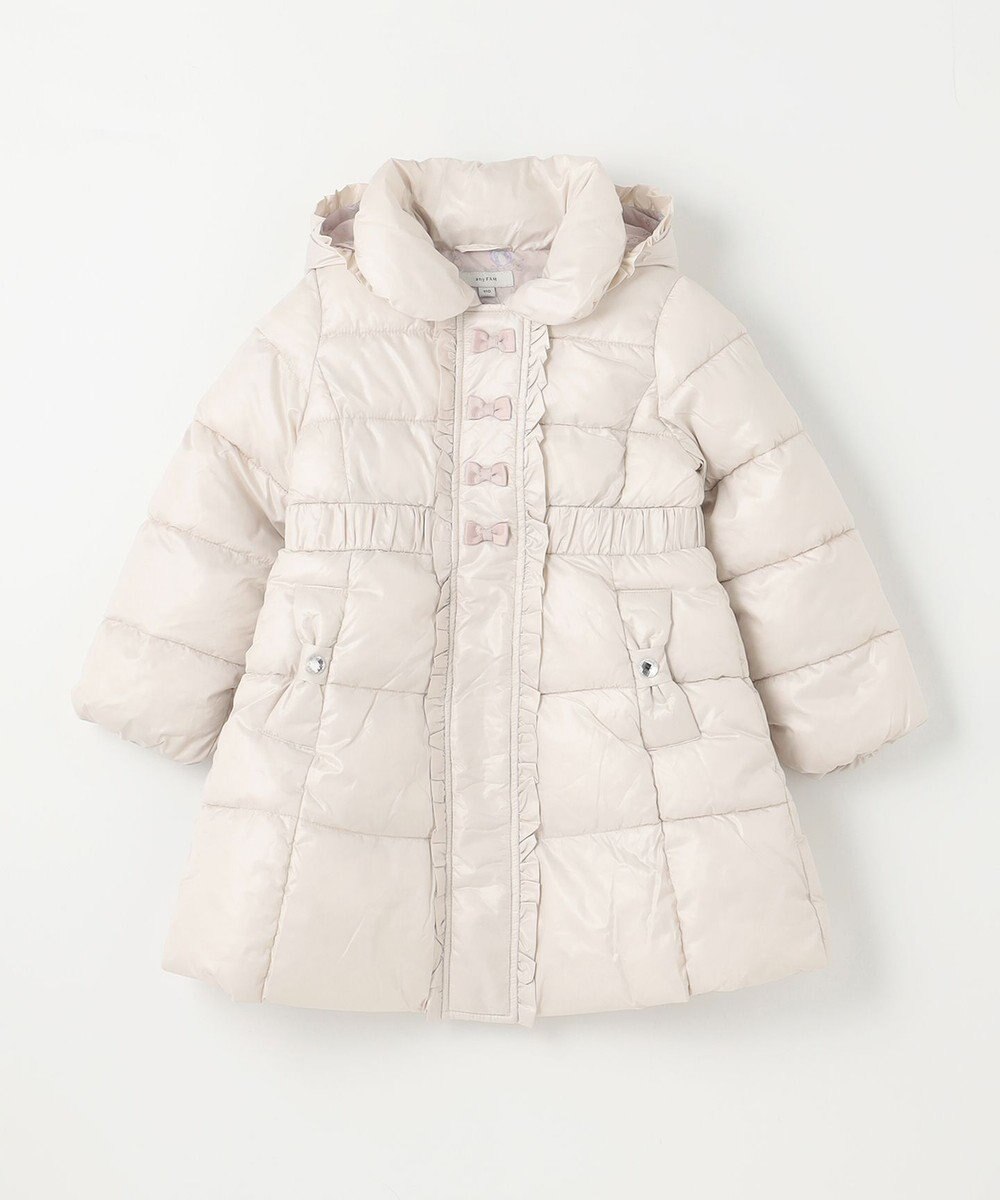 ANY KIDS 【洗濯機OK】中綿 Aライン コート 