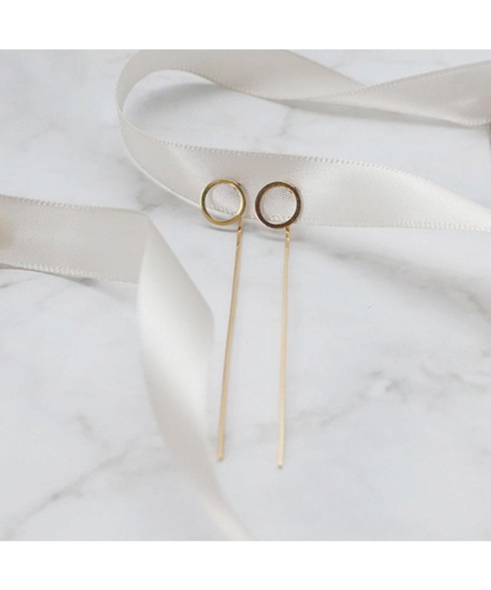 blancotokyo 【金属アレルギー対応】ロングラインピアス ECO 