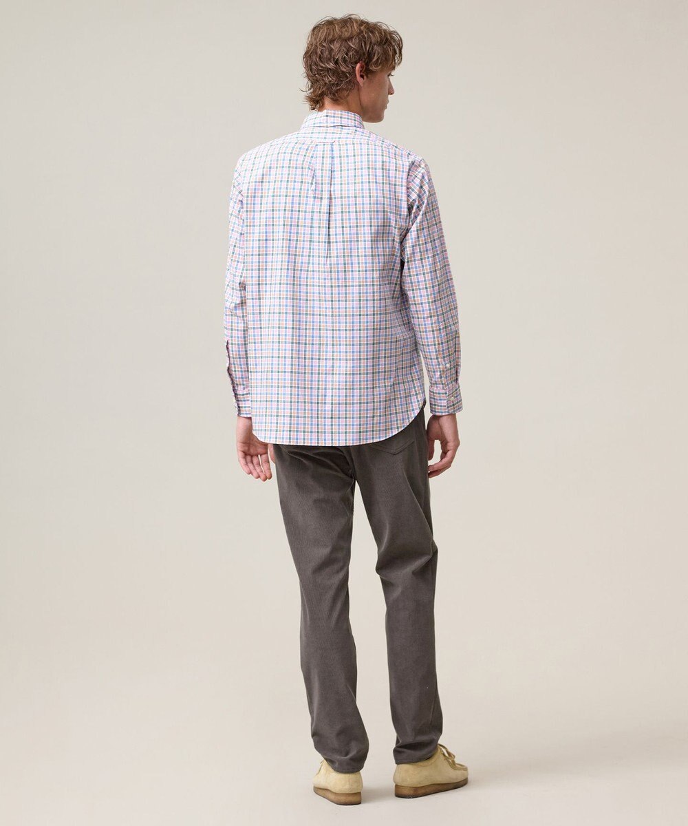 J.PRESS MEN 【SOMELOS / ソメロス】コットンオックス マルチチェックシャツ / B.D. 