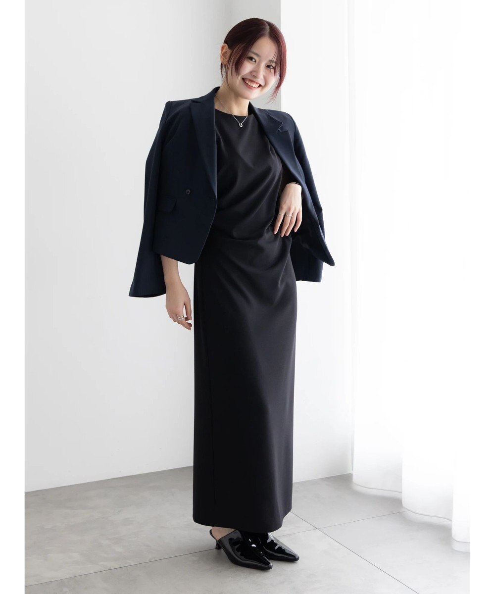 Te chichi ドレープ I ラインワンピース【AOYAMA FASHION ASSOCIATION × Te chichi】 