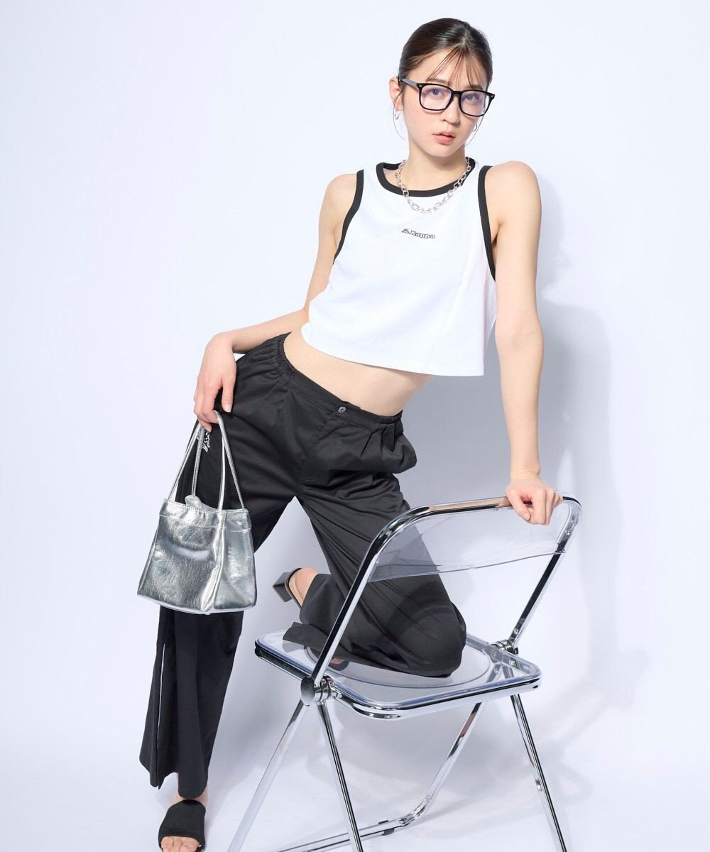 OP／FILA 【Kappa】アメリカンスリーブ リブタンクトップ 