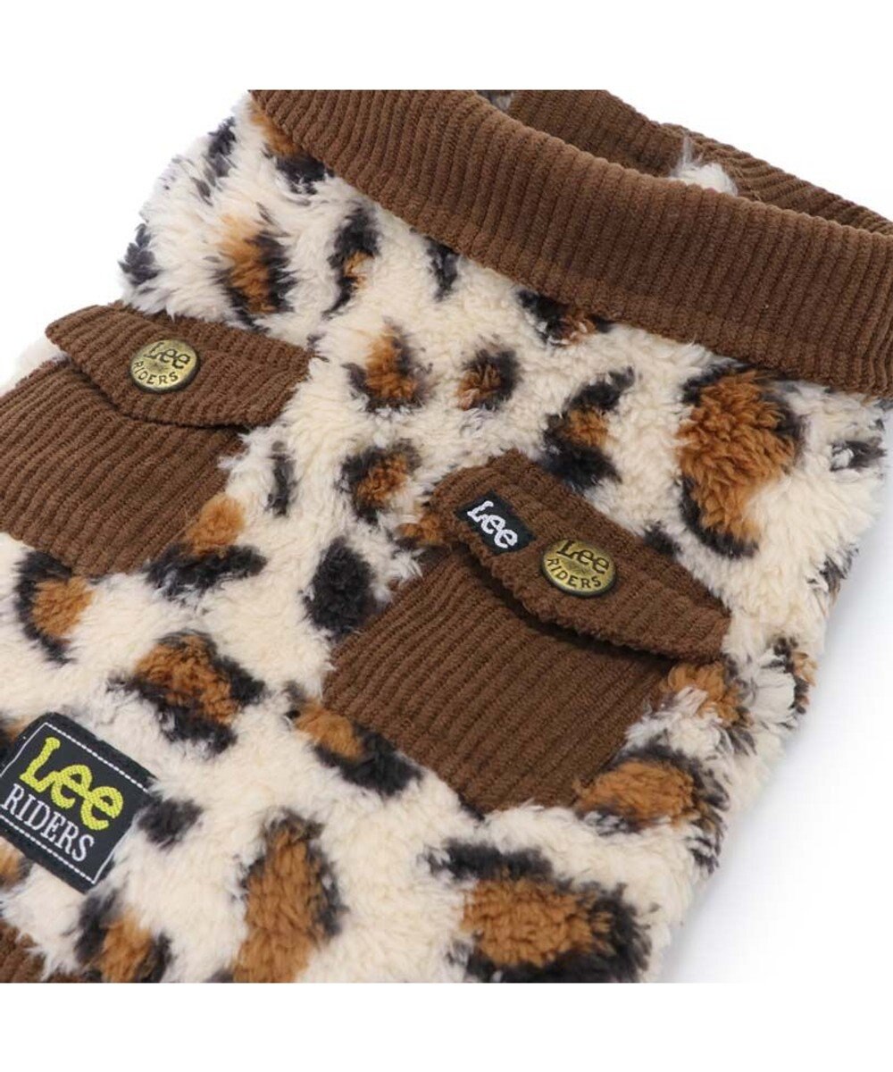 PET PARADISE Lee レオパード ボア ベスト 小型犬 