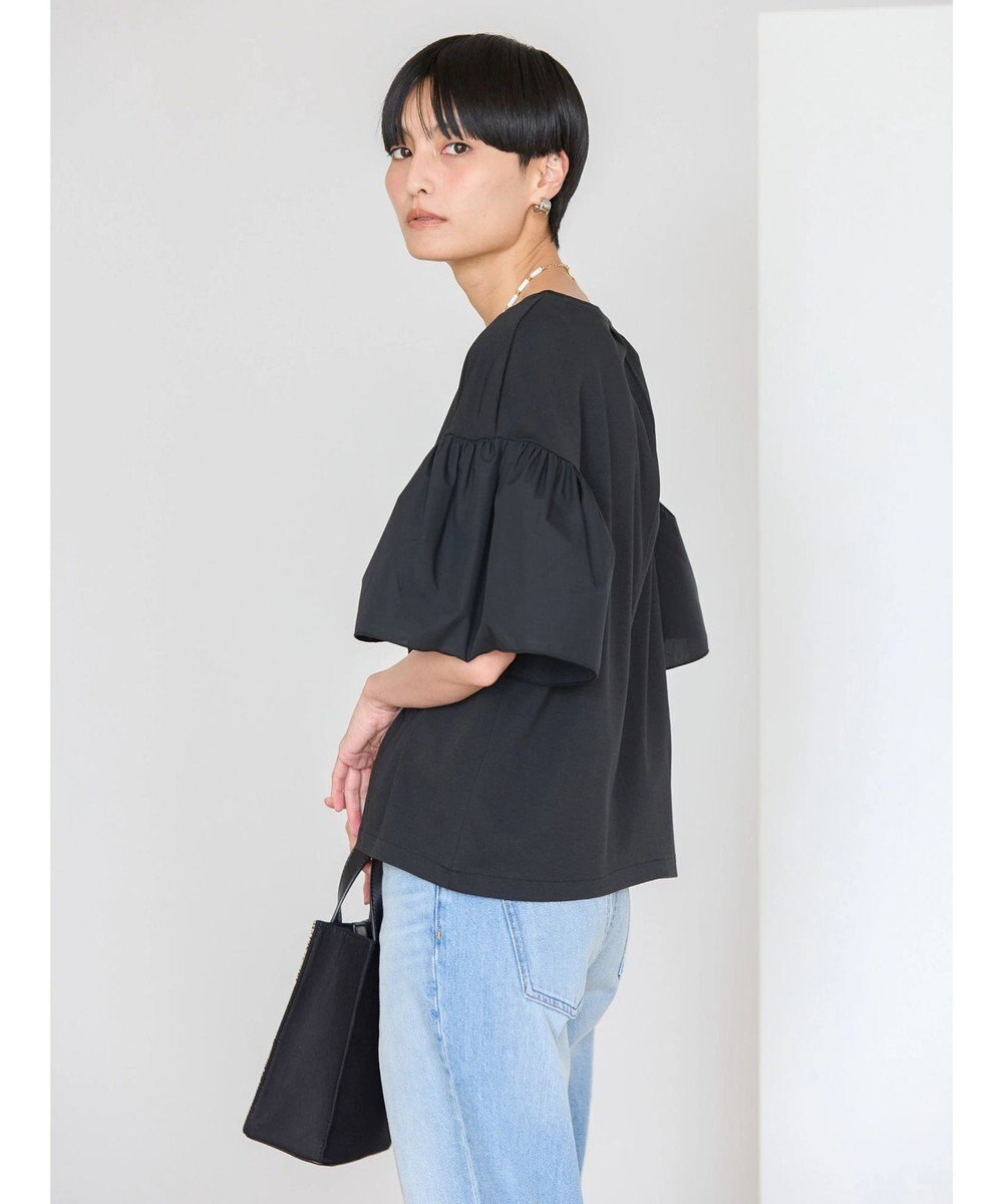 AMERICAN HOLIC 袖フレア５分袖カットプルオーバー 