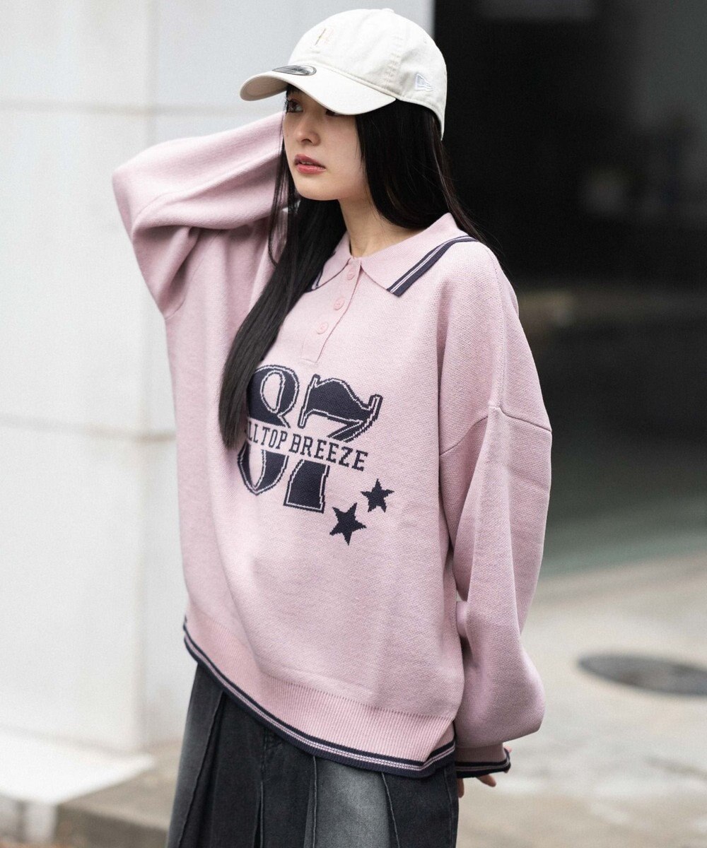 WEGO ポロニットプルオーバー 