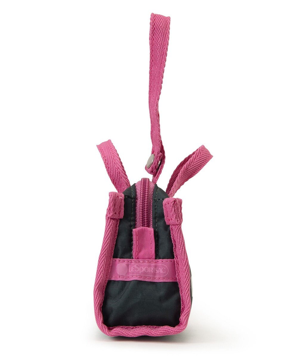LeSportsac MICRO WEEKENDER CHARM/ミッフィーグリーン/ピンクチャーム 