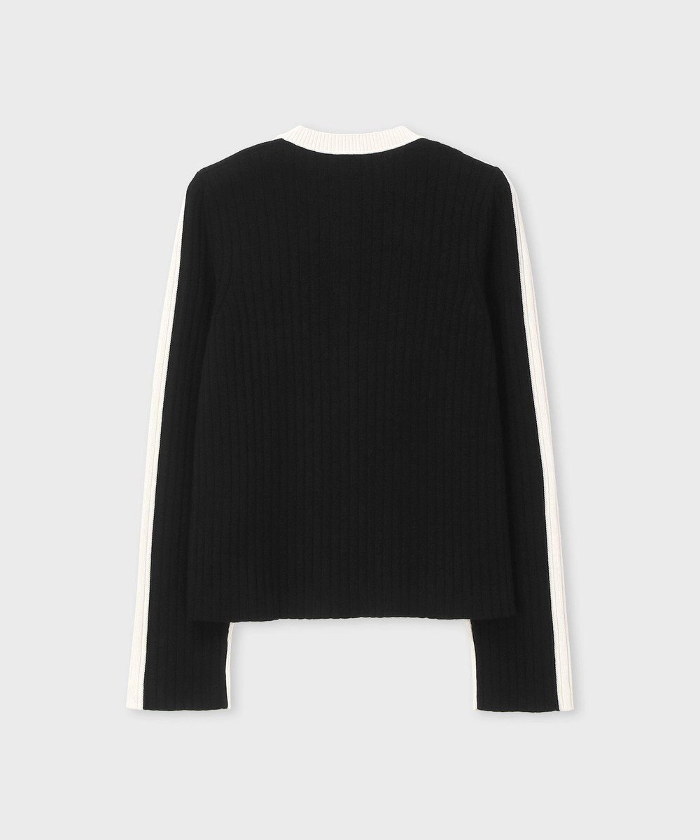 Paul Smith バイカラー スリット カーディガン 