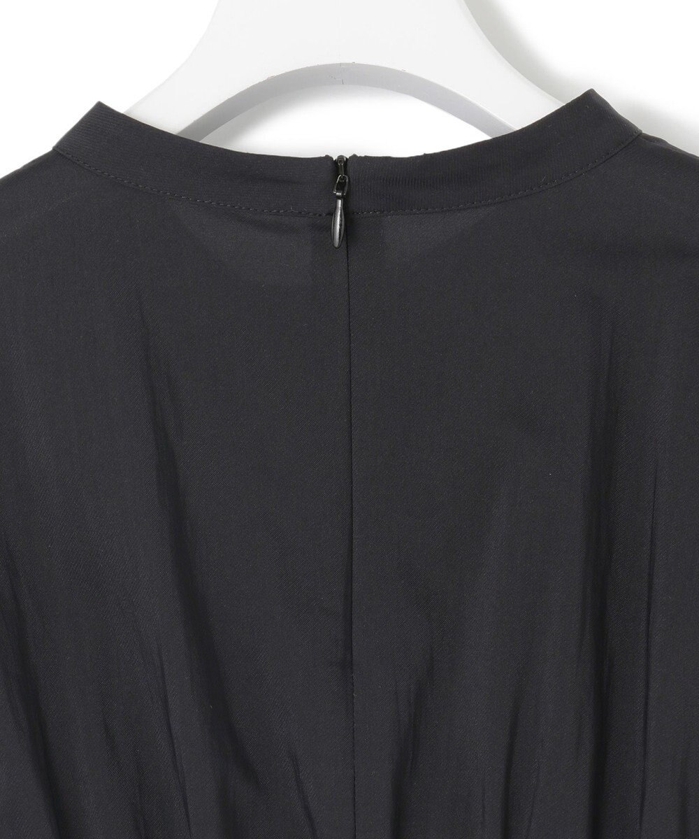 23区 S 【撥水加工/洗える】シアーナイロンツイル ギャザー ブラウス 