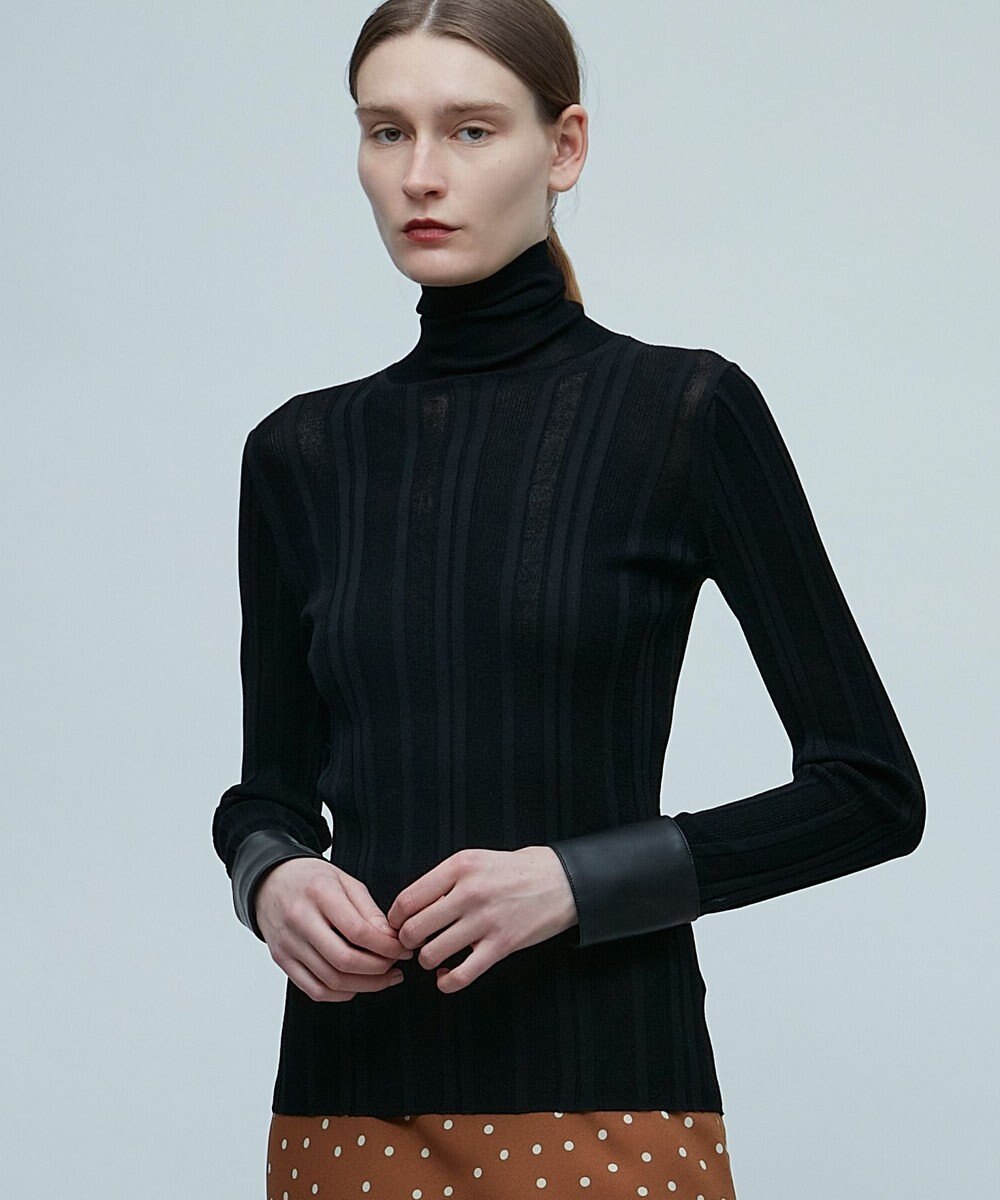 BEIGE， 【BAILA 1月号掲載】RACINE / レザーコンビニット 