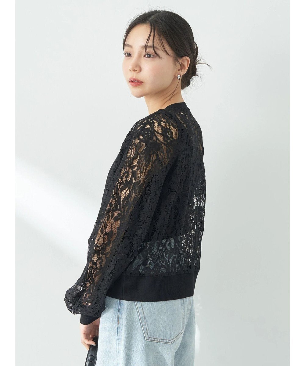 earth music&ecology レースカーディガン 