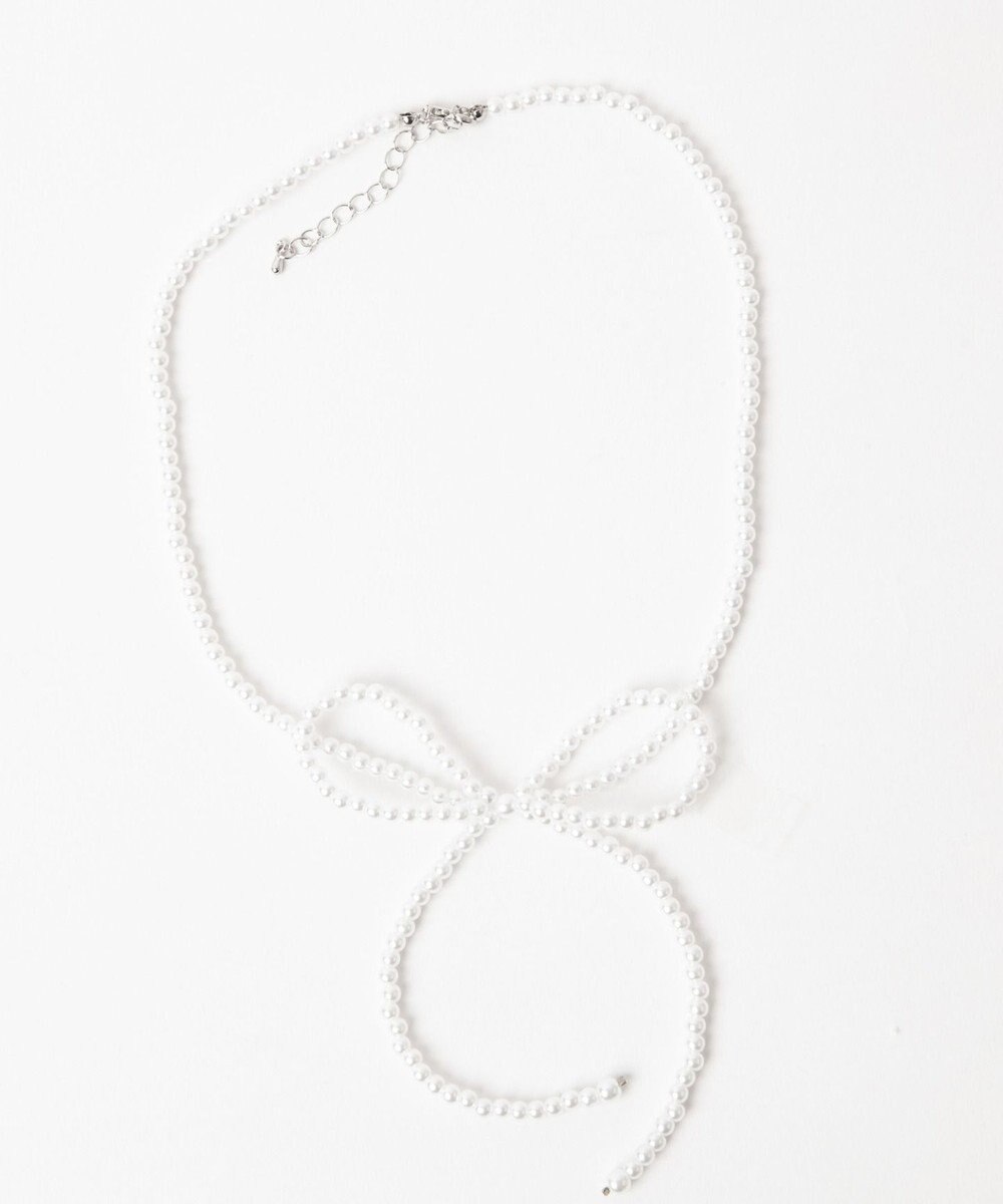 WEGO LビーズBIGリボンネックレス 